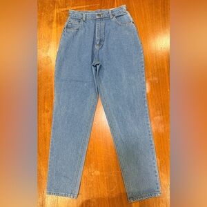 Penny Lane Blue Tapered Mom Jeans Vintage